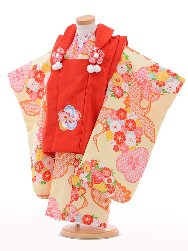 七五三 ブランド着物(pom ponette)3歳 100㎝ 被布 七五三 ブランド着物(pom ponette)3歳 100㎝ 被布 七五三|3歳女児|